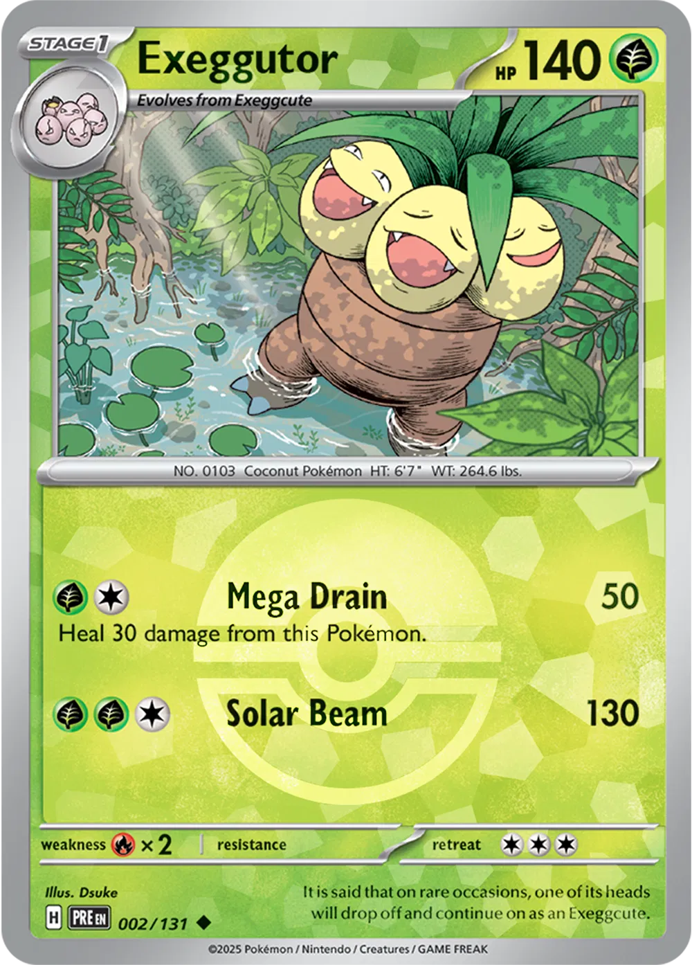 Exeggutor (Poke Ball Pattern) 