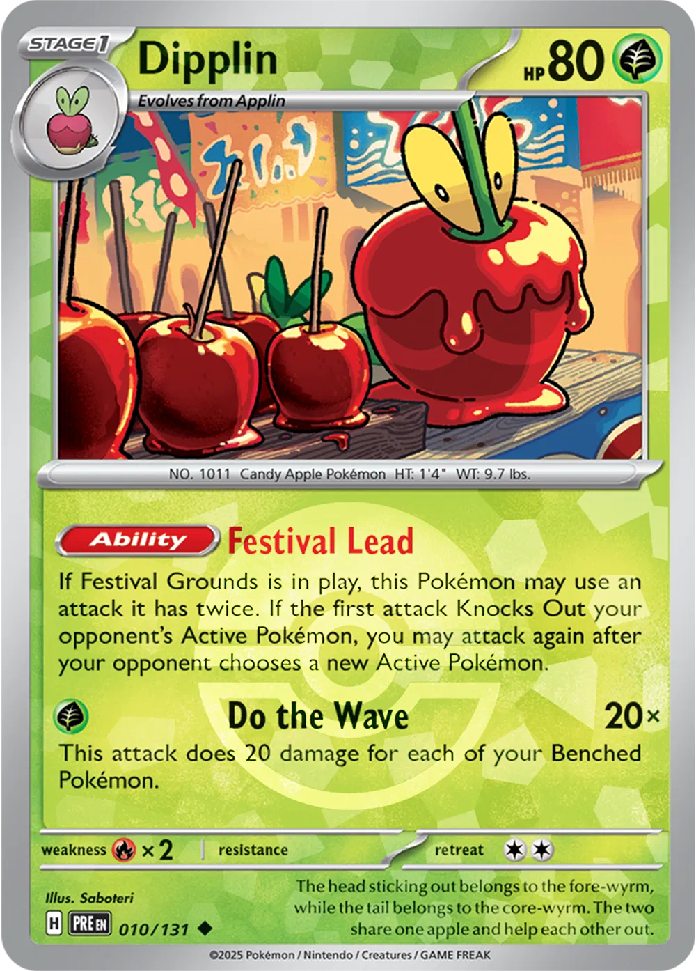 Dipplin (Poke Ball Pattern) 