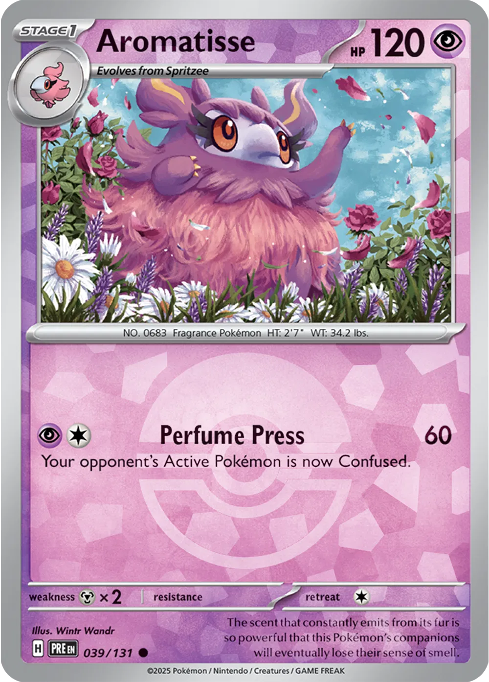Aromatisse (Poke Ball Pattern) 
