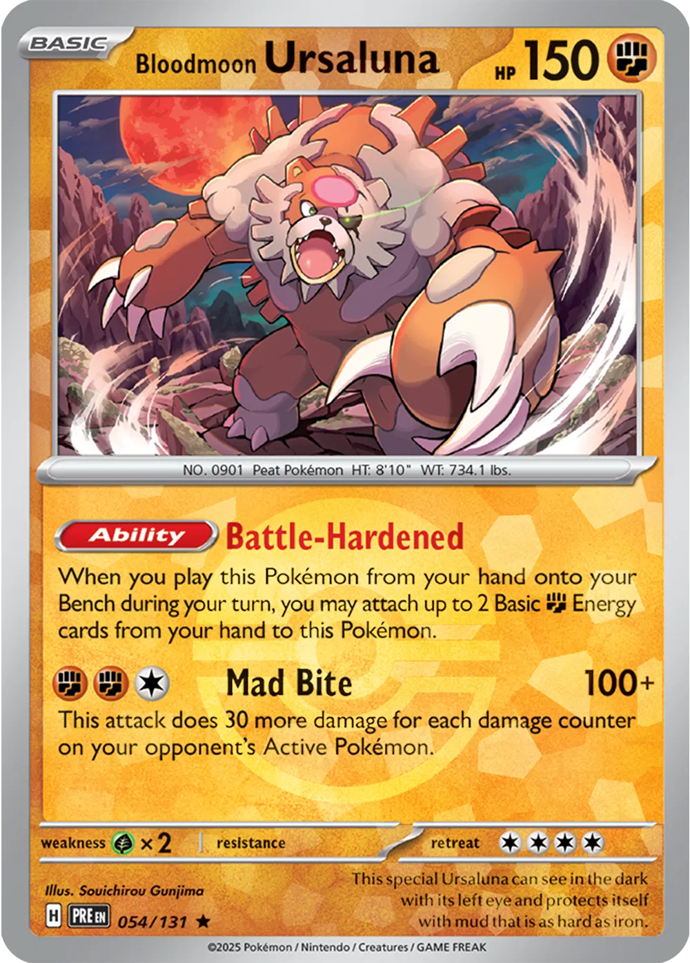Bloodmoon Ursaluna (Poke Ball Pattern) 