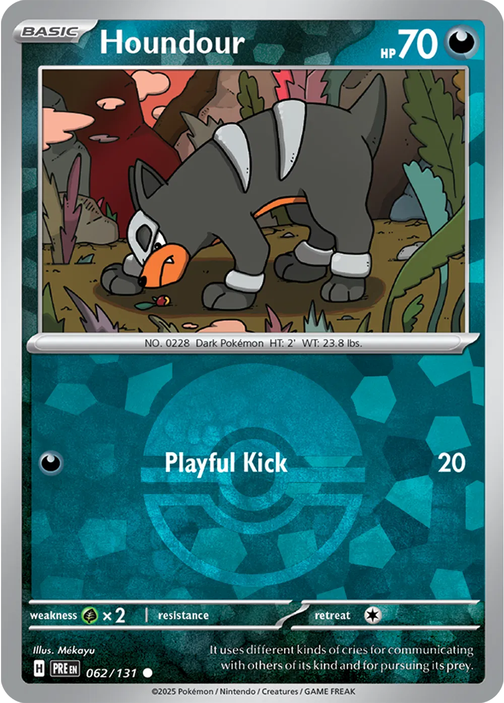 Houndour (Poke Ball Pattern) 