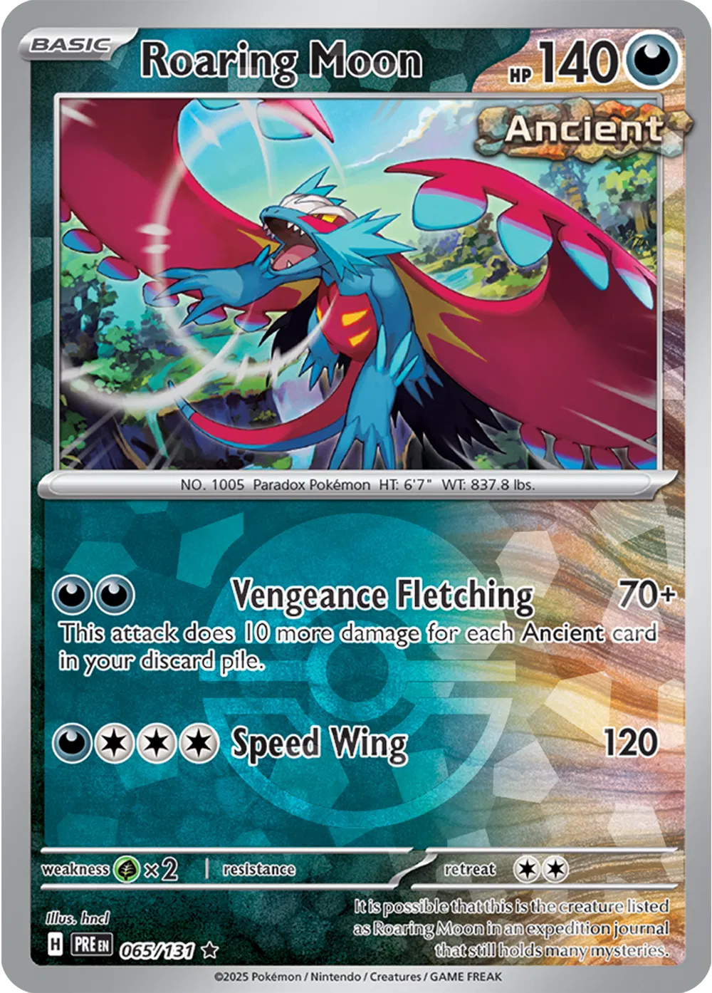 Roaring Moon (Poke Ball Pattern) 