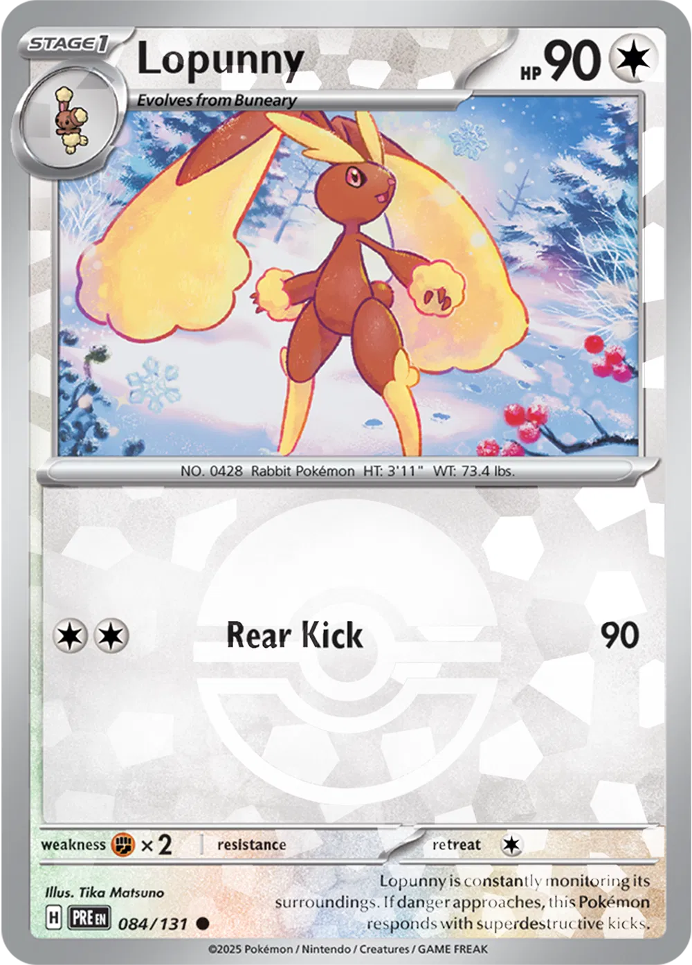 Lopunny (Poke Ball Pattern) 