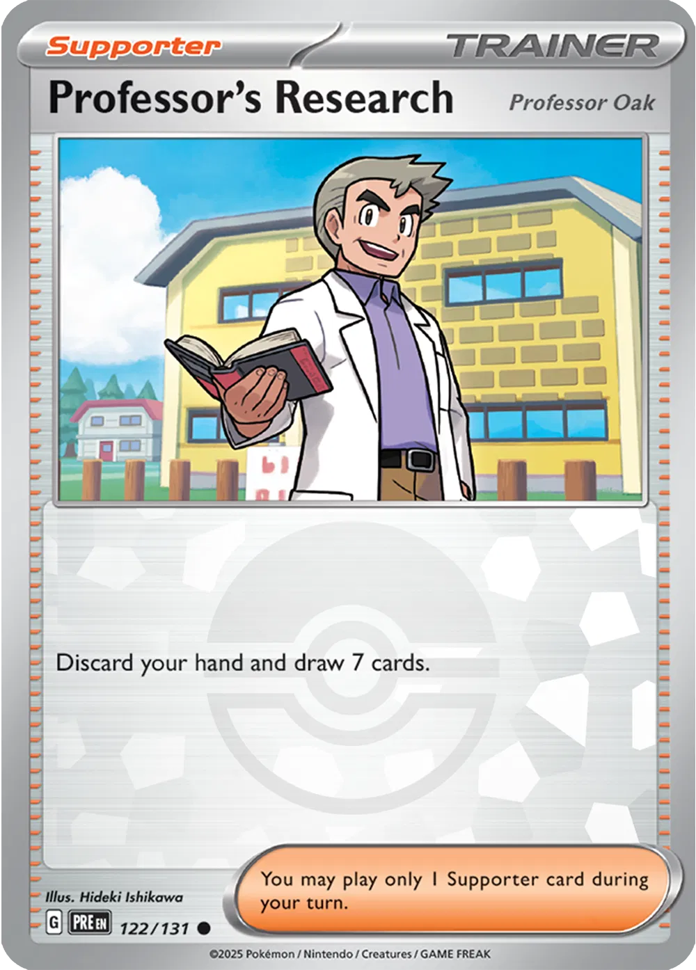 Professor's Research [Professor Oak] (Poke Ball Pattern) 