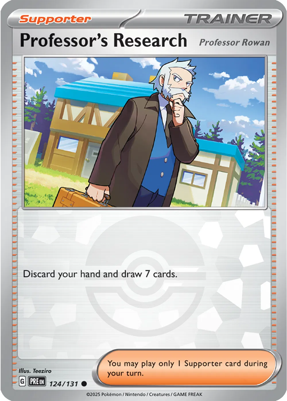 Professor's Research [Professor Rowan] (Poke Ball Pattern) 