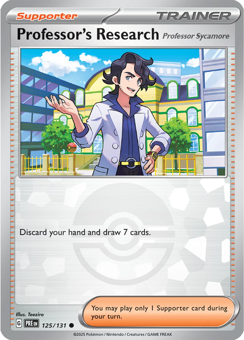 Professor's Research [Professor Sycamore] (Poke Ball Pattern) 