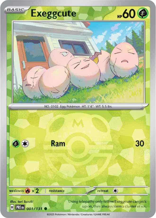 Exeggcute (Master Ball Pattern) 