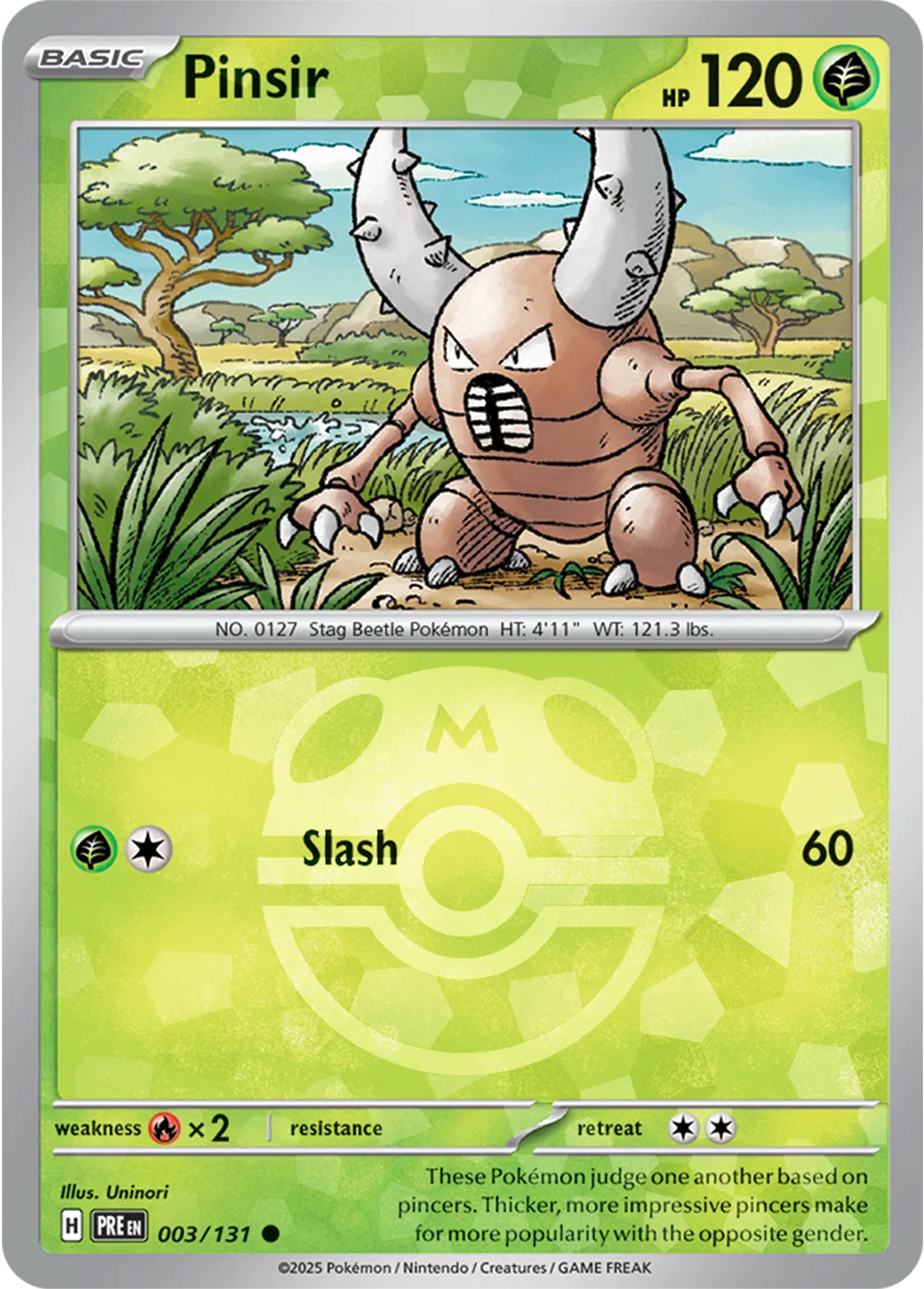 Pinsir (Master Ball Pattern) 