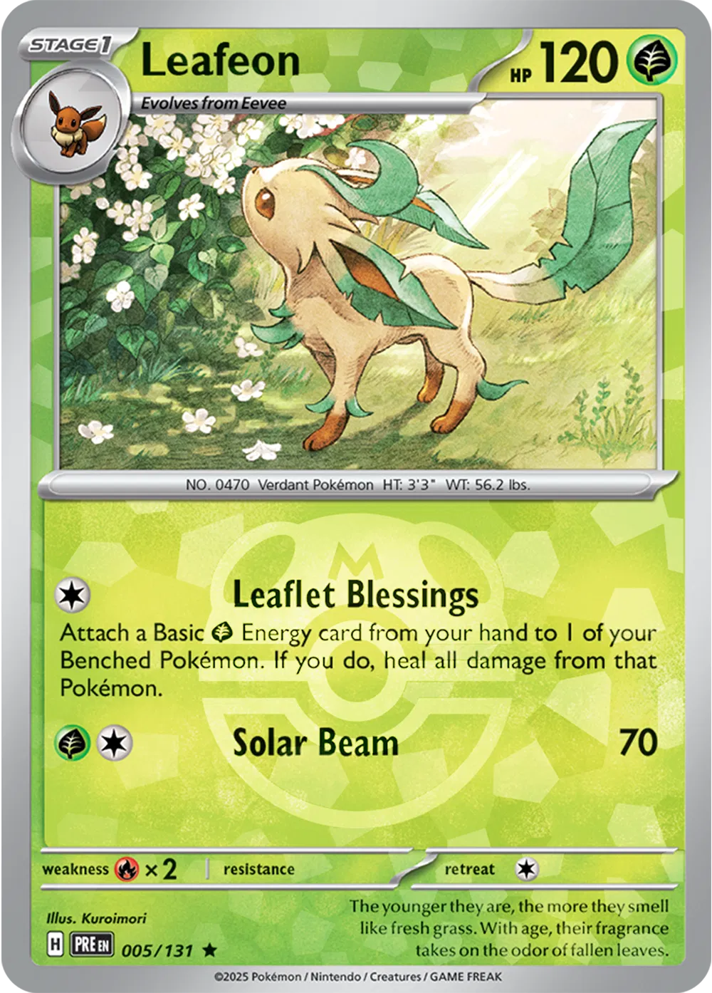 Leafeon (Master Ball Pattern) 