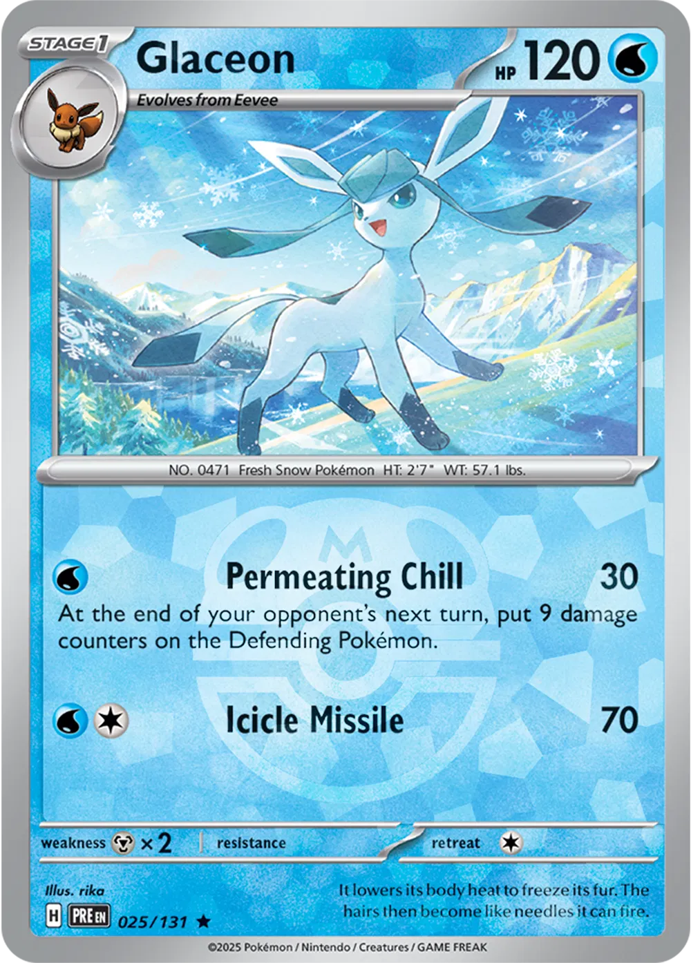 Glaceon (Master Ball Pattern) 