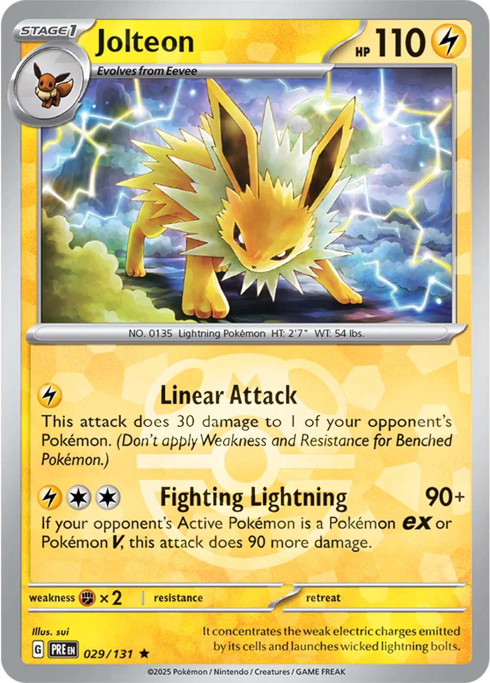 Jolteon (Master Ball Pattern) 
