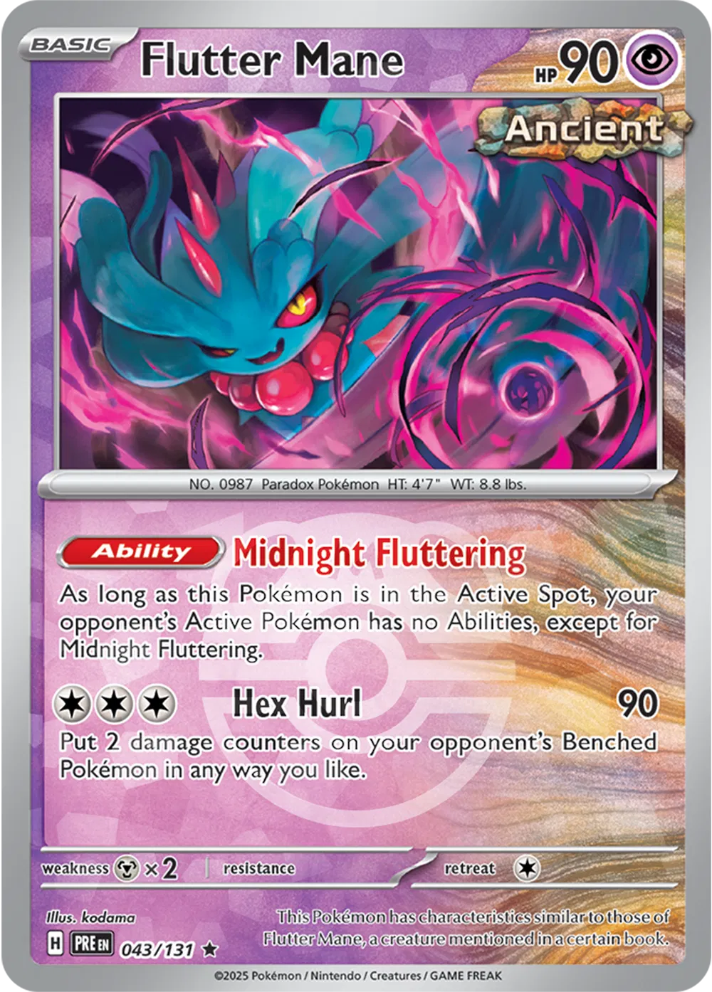 Flutter Mane (Master Ball Pattern) 