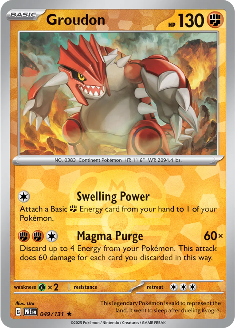Groudon (Master Ball Pattern) 