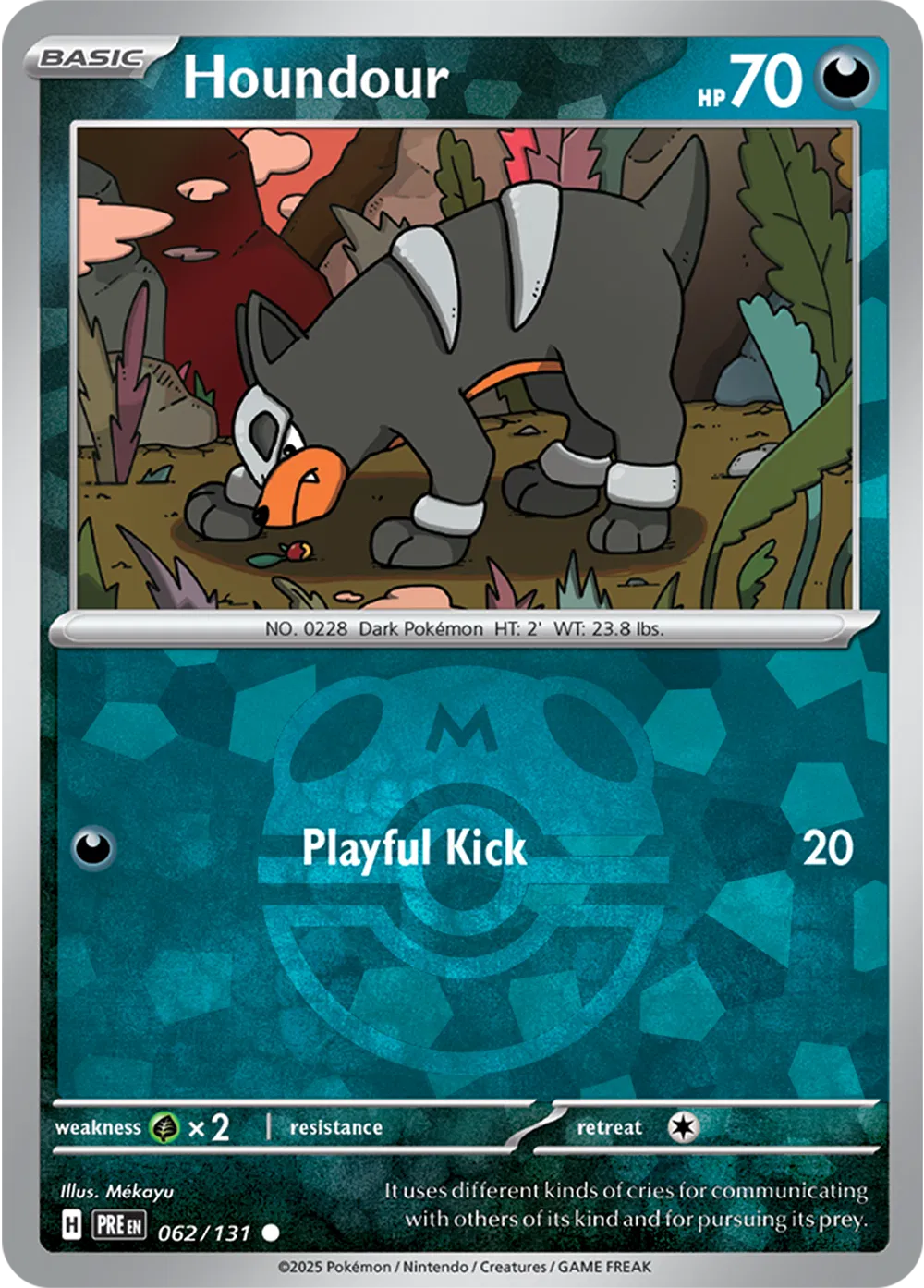 Houndour (Master Ball Pattern) 