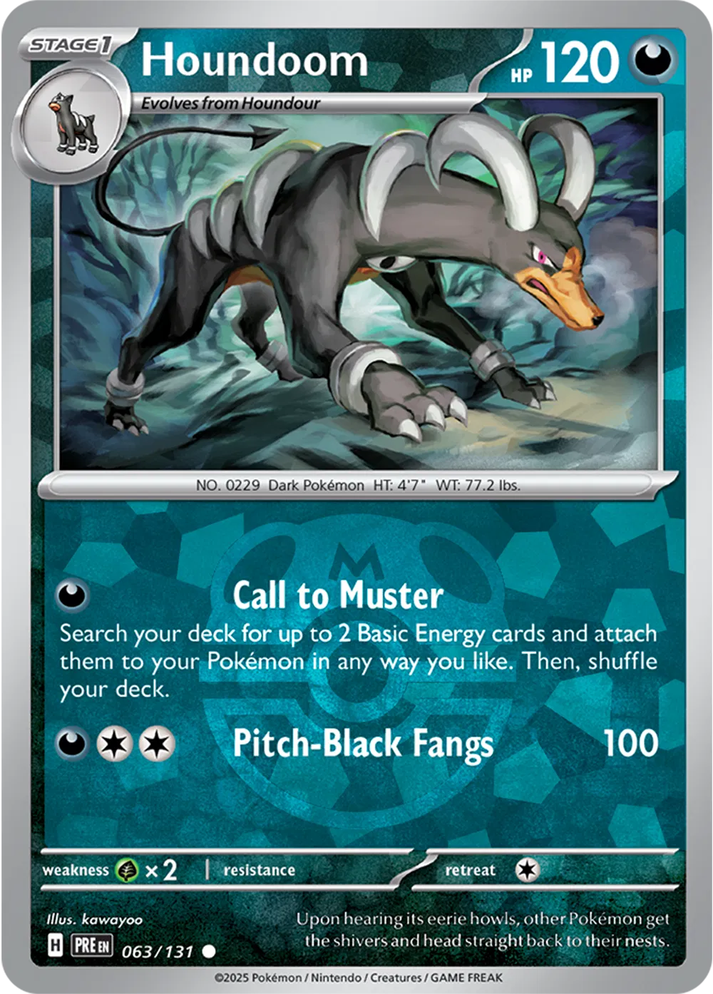 Houndoom (Master Ball Pattern) 