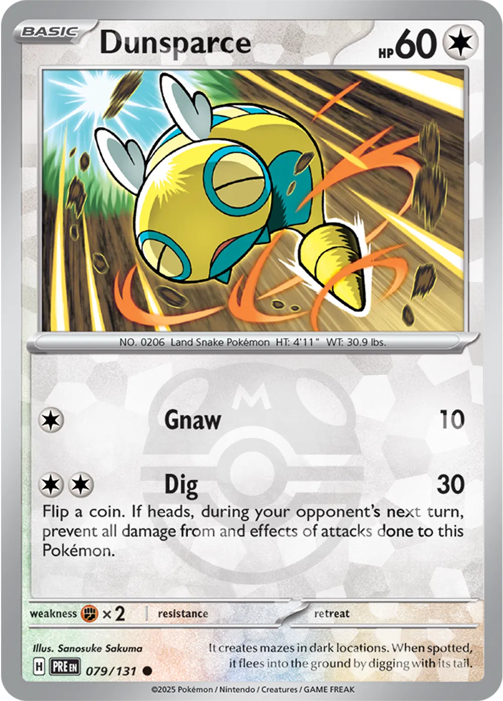 Dunsparce (Master Ball Pattern) 
