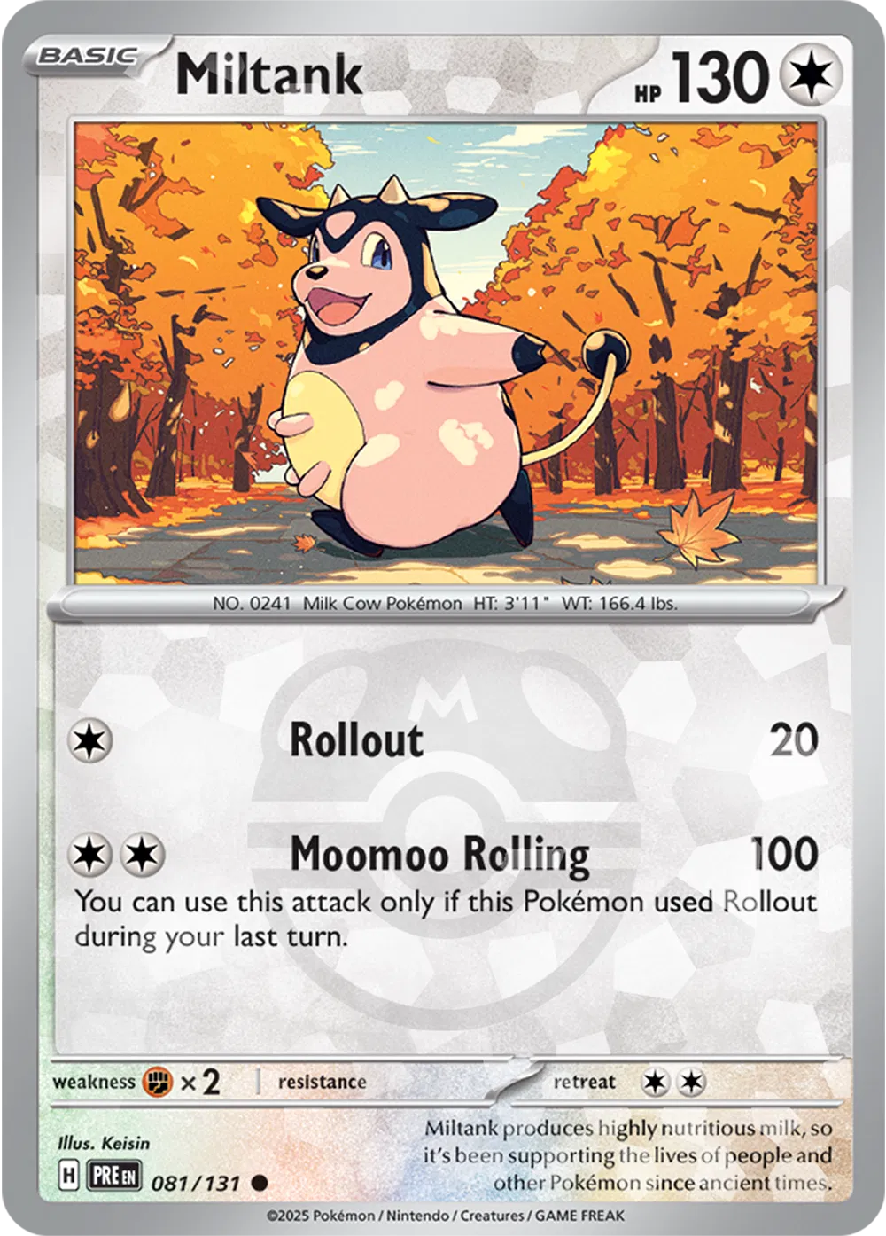 Miltank (Master Ball Pattern) 