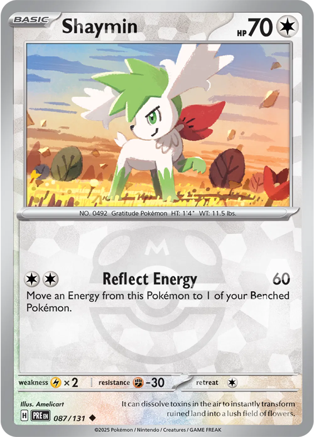 Shaymin (Master Ball Pattern) 