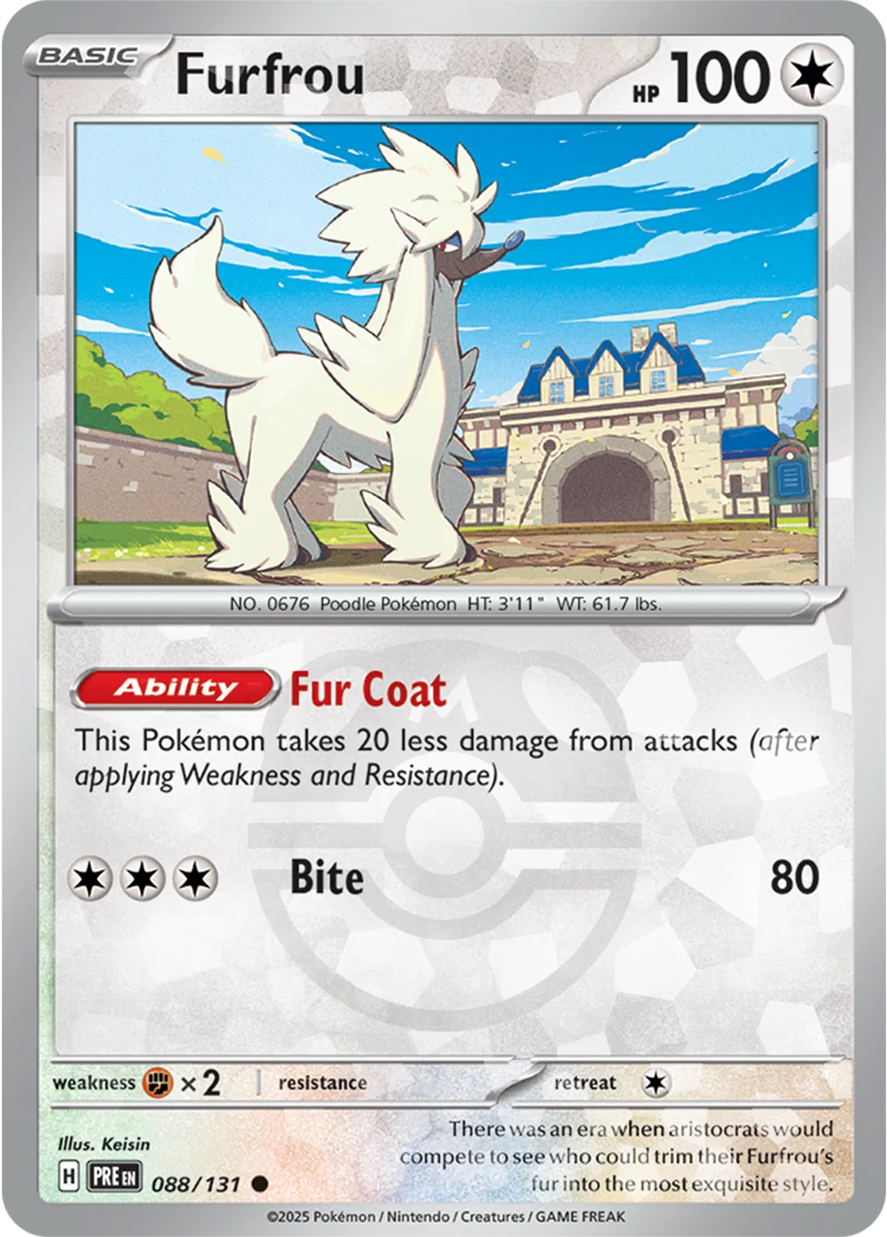 Furfrou (Master Ball Pattern) 