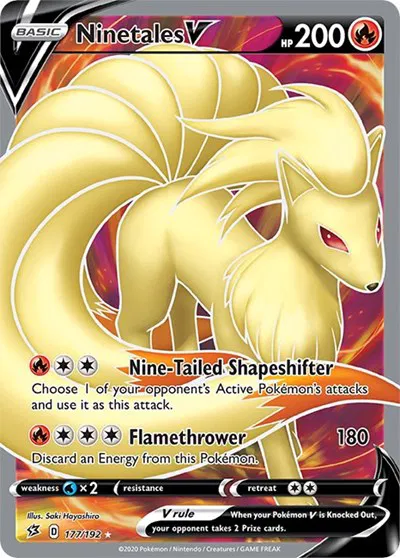 Ninetales V (Full Art) 