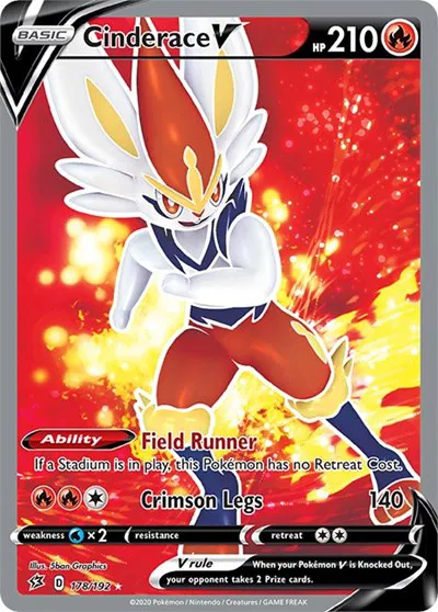 Cinderace V (Full Art) 