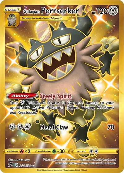 Galarian Perrserker (Secret) 