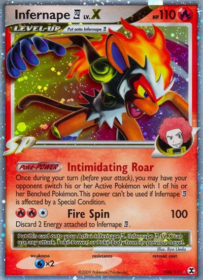Infernape E4 Lv.X 
