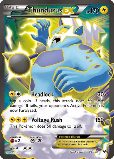 Thundurus EX (98 Full Art) 