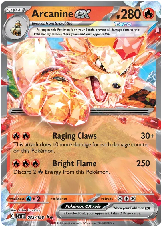 Arcanine ex 