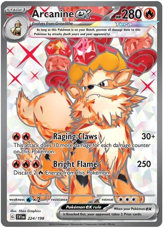 Arcanine ex  