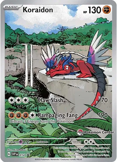 Koraidon (Pokemon Center Exclusive) 