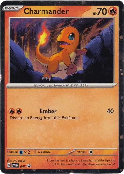 Charmander (Cosmos Holo) 