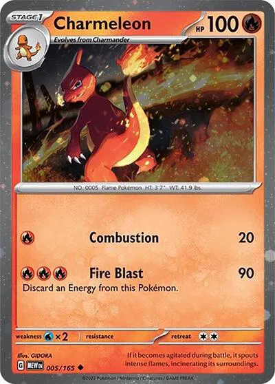 Charmeleon (Cosmos Holo) 