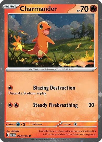 Charmander (Cosmos Holo) 