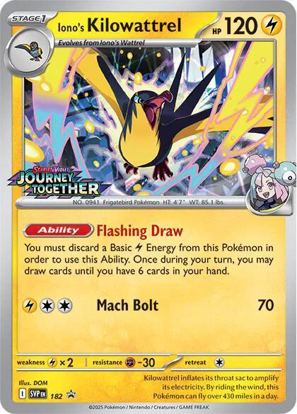 Iono's Kilowattrel (Prerelease) 