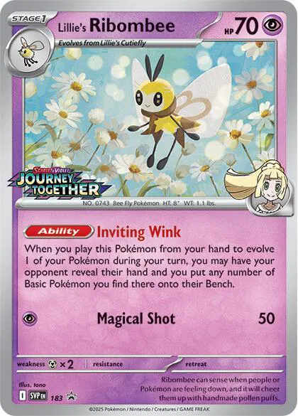 Lillie's Ribombee (Prerelease) 
