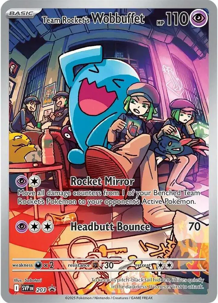 Team Rocket's Wobbuffet 