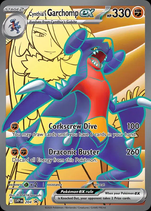 Cynthia's Garchomp ex 