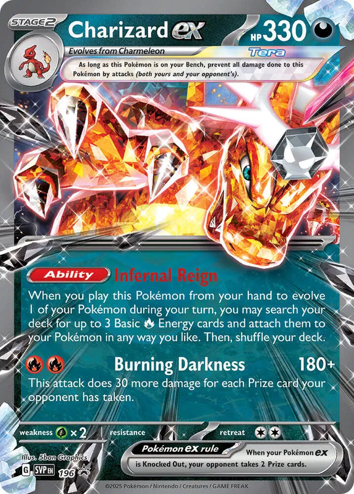 Charizard ex -196 