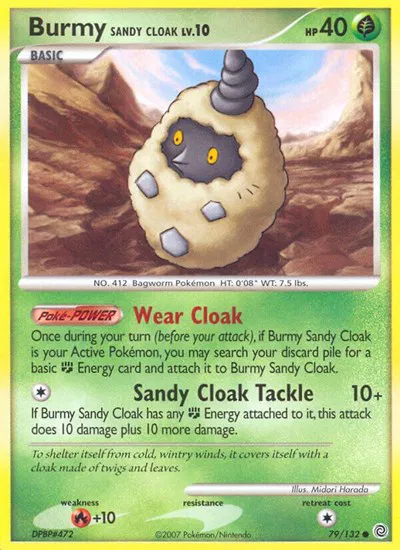 Burmy Sandy Cloak 