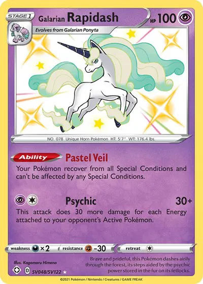 Galarian Rapidash 