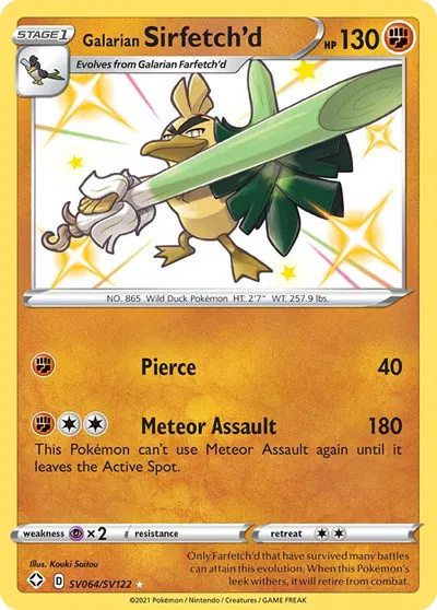 Galarian Sirfetch'd 