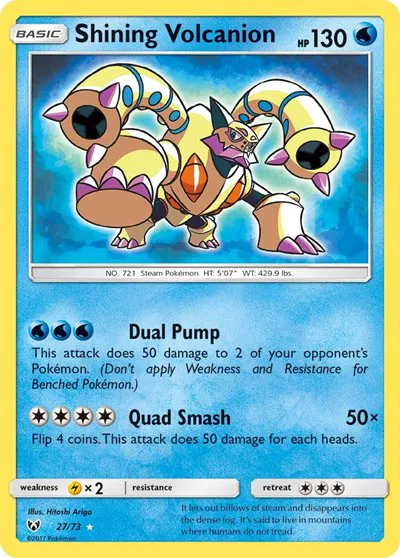Shining Volcanion 