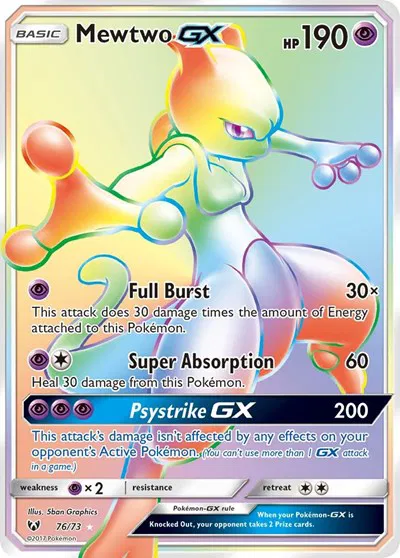 Mewtwo GX (Secret) 