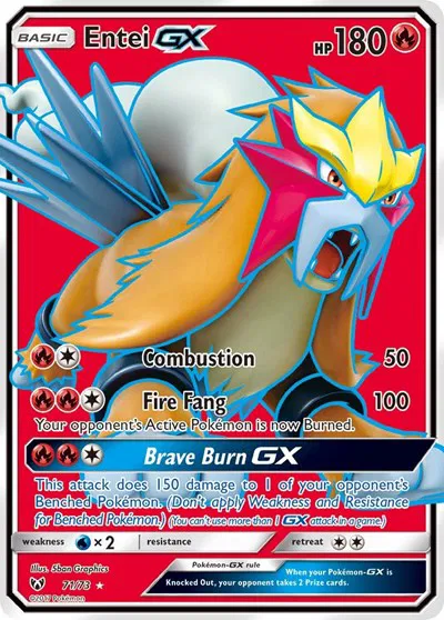 Entei GX (Full Art) 