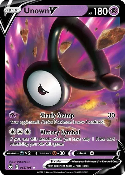 Unown V 