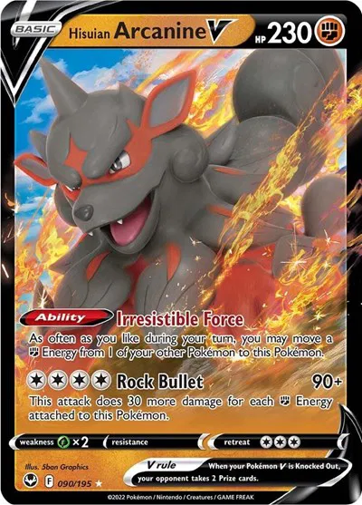 Hisuian Arcanine V 