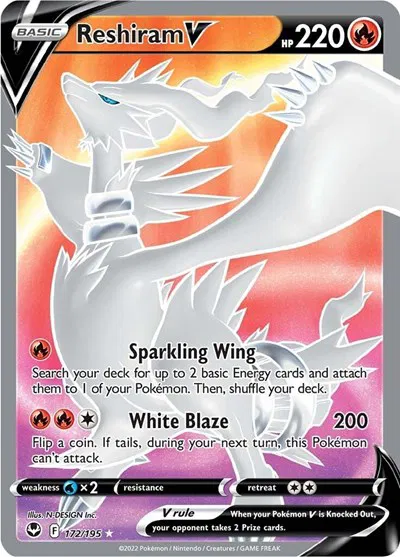 Reshiram V (Full Art) 