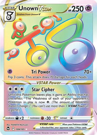 Unown VSTAR (Secret) 
