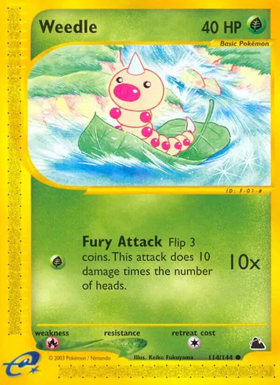 Weedle (114) 